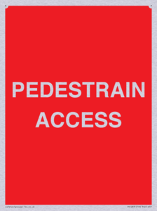 PEDESTRAIN ACCESS